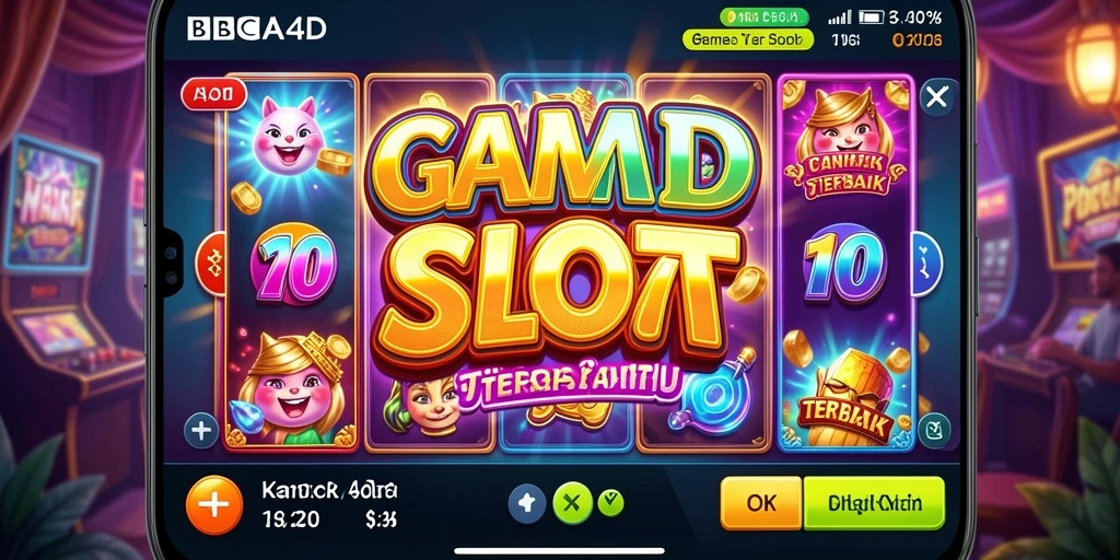 Tampilan menarik dari gameplay Slot di BBCA4D yang menggugah selera.