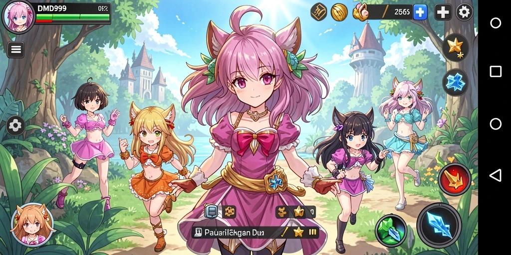 Tampilan gameplay DMD999 yang memikat dan dinamis.